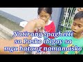 NATIRANG SPAGHETTI sa Pasko ibigay natin sa mga batang namamasko. #christmas #christmas2022 #giving