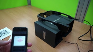 QR Code scanning for wifi connection with Pivothead