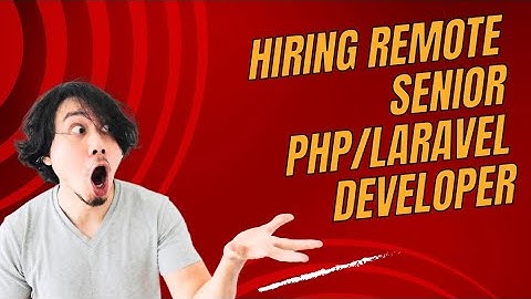 Remote Senior PHP/Laravel Developer job at Interaction Design Foundation | Open to people worldwide