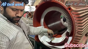 Impressive work Motor rewind 315 kw 3 Phase Motor