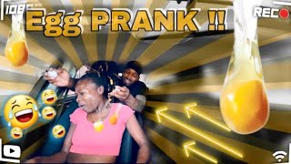 HILARIOUS EGG PRANK ON GIRLFRIEND (EPIC REACTION)