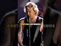 El solo de guitarra que casi destruye a Metallica 😎🔥😱  #rock #music #metal #metallica