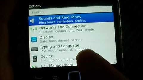 Blackberry 9900 - Erase Cell Phone Info - Delete Data - Master Clear Hard Reset