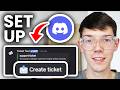 How To Set Up Ticket Tool Bot In Discord Server - Full Guide