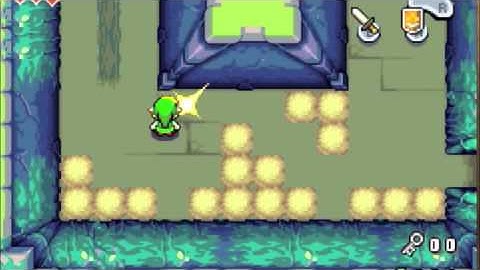 Zelda Minish Cap part 3- 1st Dungeon