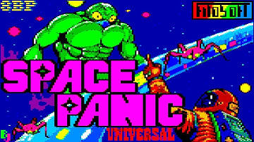 Amstrad CPC Longplay HD - Space Panic (2022)