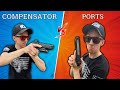 Compensators or ports for edc and why