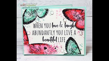 Unity Quick Tip: Watercolor Butterfly Card