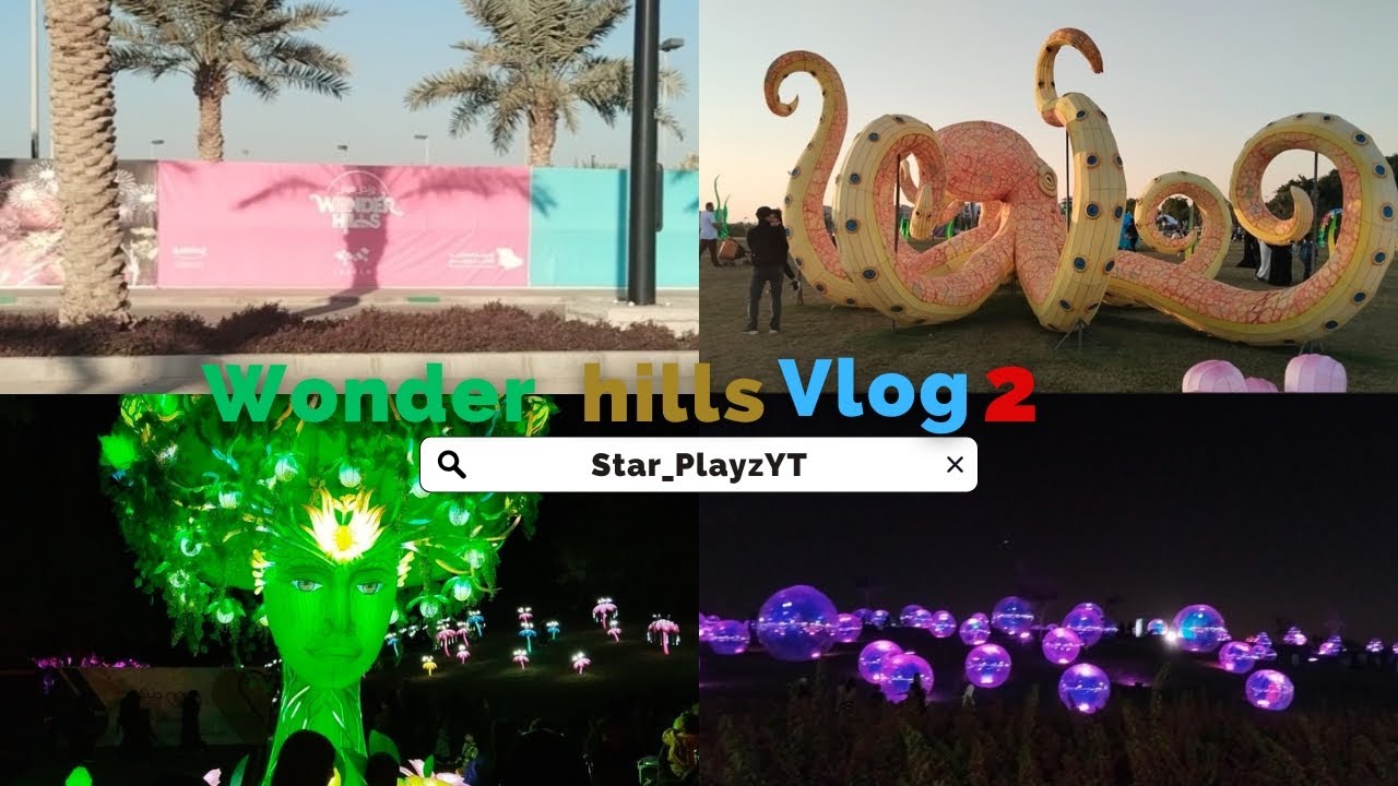 Exploring Wonder Garden In DAREEN HILLS JUBAIL | Must Watch - YouTube