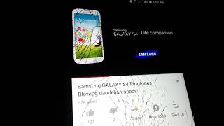 Samsung galaxy s4 blowing dandelion seeds tone
