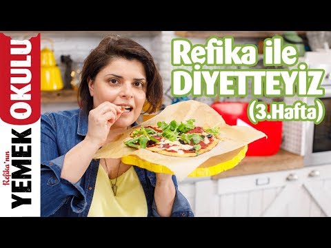 Refika ile Diyetteyiz (3.Hafta) | Yulaflı Kahvaltılık ve Hamursuz Pizza