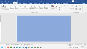 How to Change Page Background Color in Word for Mac