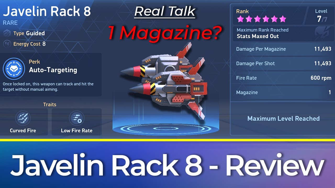 [EXCLUSIVE] Javelin Rack 8 Review & Gameplay HONOR GAMING Mech