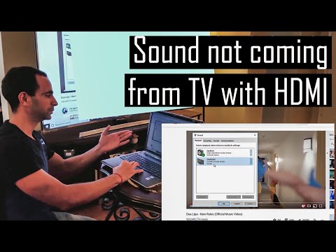 Video: Hoe HDMI-geluid In Te Stellen