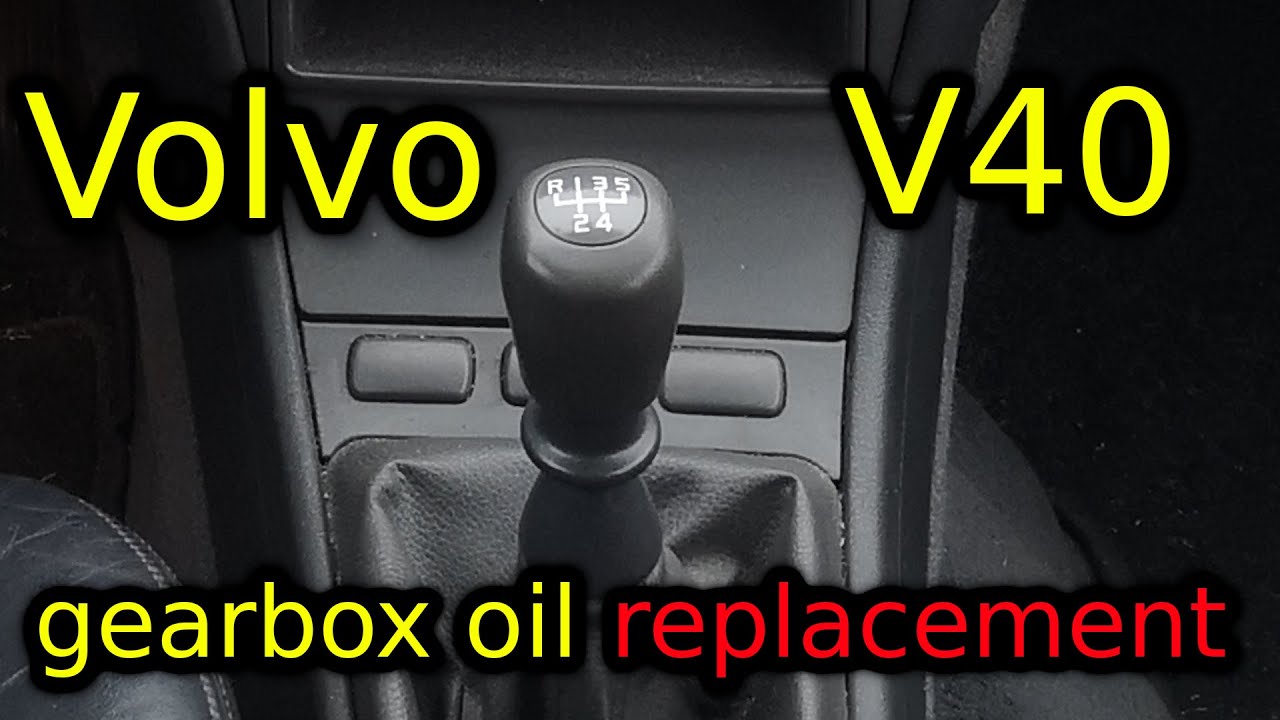 Volvo V40 Gearbox Oil Replacement YouTube volvo-v40-gearbox-oil-replacement-youtube
