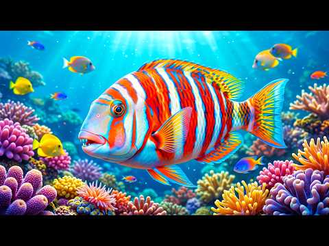 Mesmerizing Aquarium 4K Ultra HD š Exotic Marine Animals & Peaceful Underwater Beauty