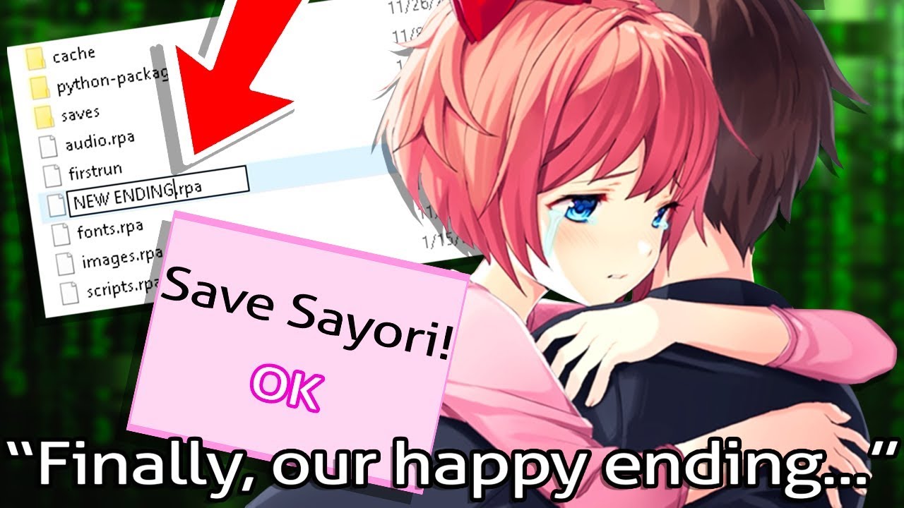 I Saved All The Characters This Happened Doki Doki Literature Club Fulfilling Ending Gameplay Youtube