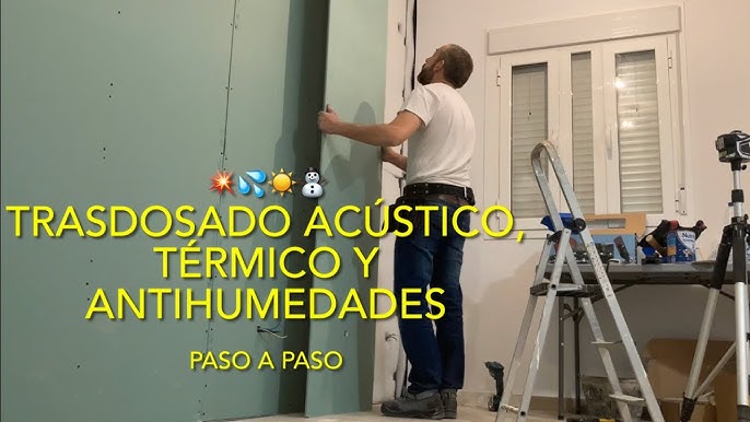 💥 Cómo AISLAR ACÚSTICAMENTE o INSONORIZAR una habitación, pared, techo  💥 OLVIDATE de los VECINOS 