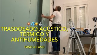 Aislamiento térmico y acústico de una pared (Bricocrack) 