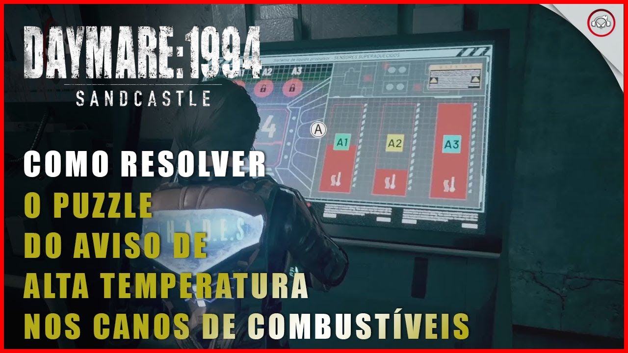 Miniatura do vídeo Daymare 1994, Como resolver o puzzle do aviso de alta temperatura nos tubos de combustivível