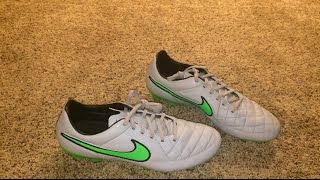 Nike Tiempo Legacy  Wolf Grey/Green StrikeBlack  (Silver Storm) Unboxing & Overview