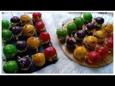 فيديو: طبخ الفطائر الملونة