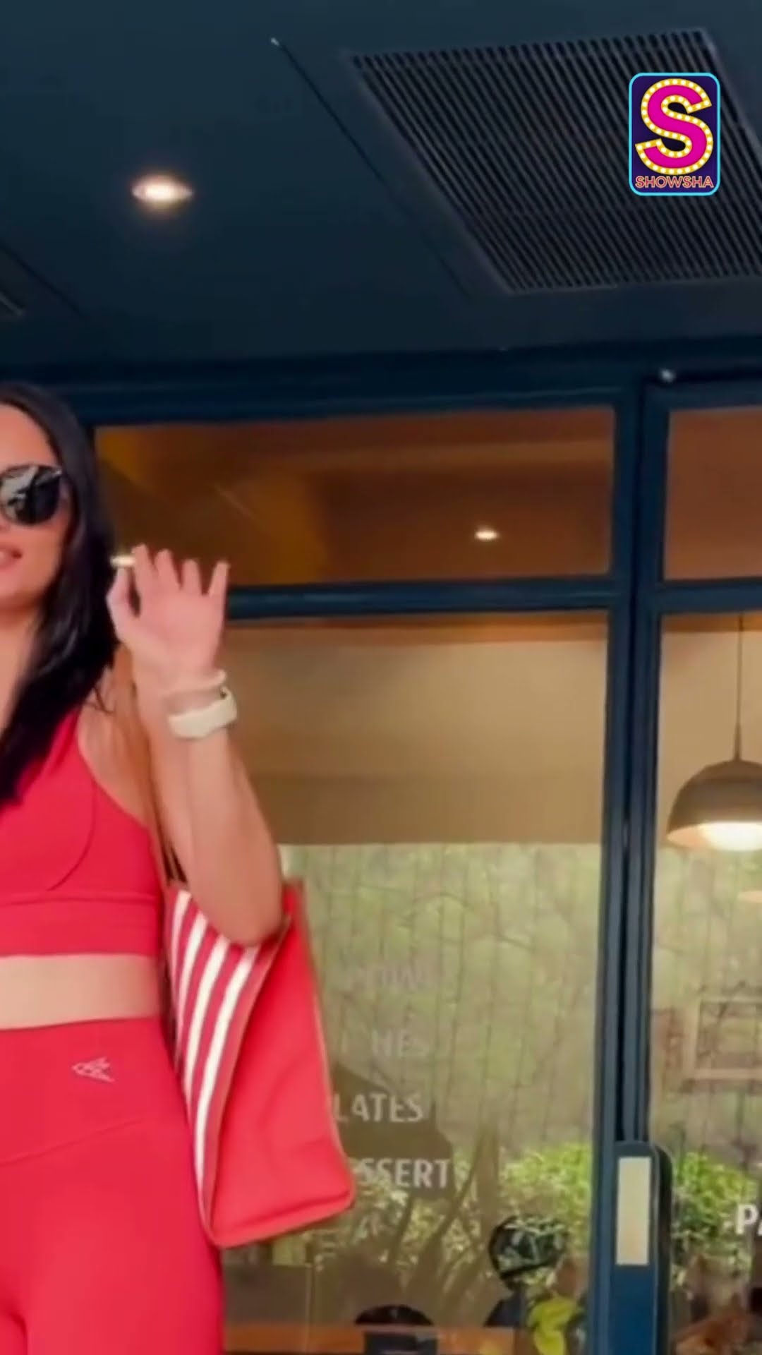 Manushi Chillar Slays In Her All Red Gym Outfit | Bollywood Celebs | N18S | #shortvideos