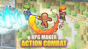 RPG Maker Action Combat - RPG Maker MZ plugin