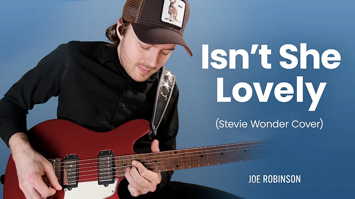 Isn't She Lovely  Joe Robinson  Stevie Wonder Guit...