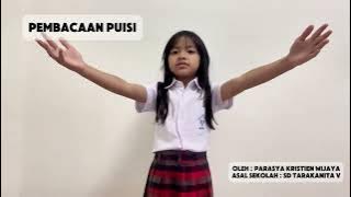 Pembacaan Puisi “ Senyum Ayahku “