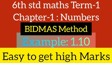 #6th maths Term-1:Chapter-1:Numbers Example sum:1.10|Clear explanation👍#@Interesting_Maths2601 #6thstd