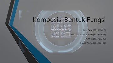 KOMPOSISI BENTUK FUNGSI || LOGIKA INFORMATIKA