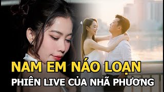 Nam Em náo loạn phiên live của Nhã Phương