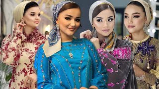 Soñky turkmen moda koynek fasonlar | Dresses for women | Owadan koynek fason 2023 Resimi