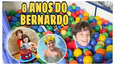 ANIVERSRIO DO BERNARDO !!! Tudo incrvel