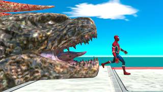 Godzilla Minus Zero and Reach the Evolution Gate - Animal Revolt Battle Simulator screenshot 1