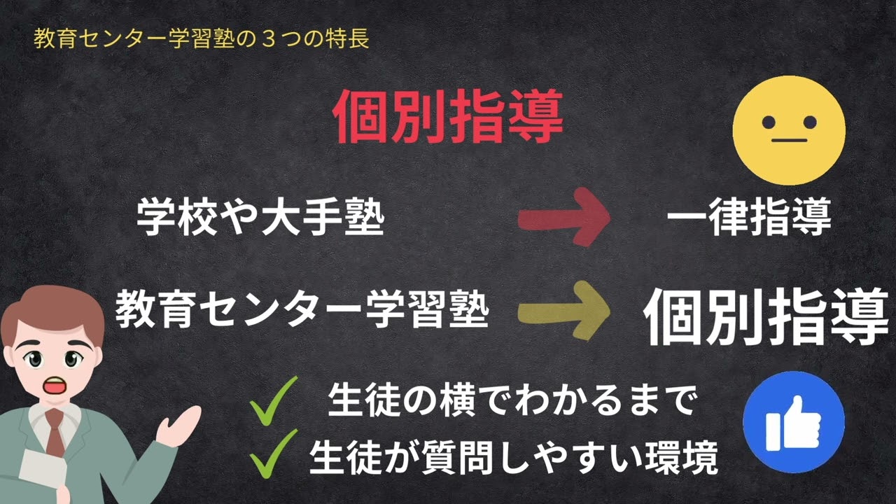 教育センター学習塾の紹介動画