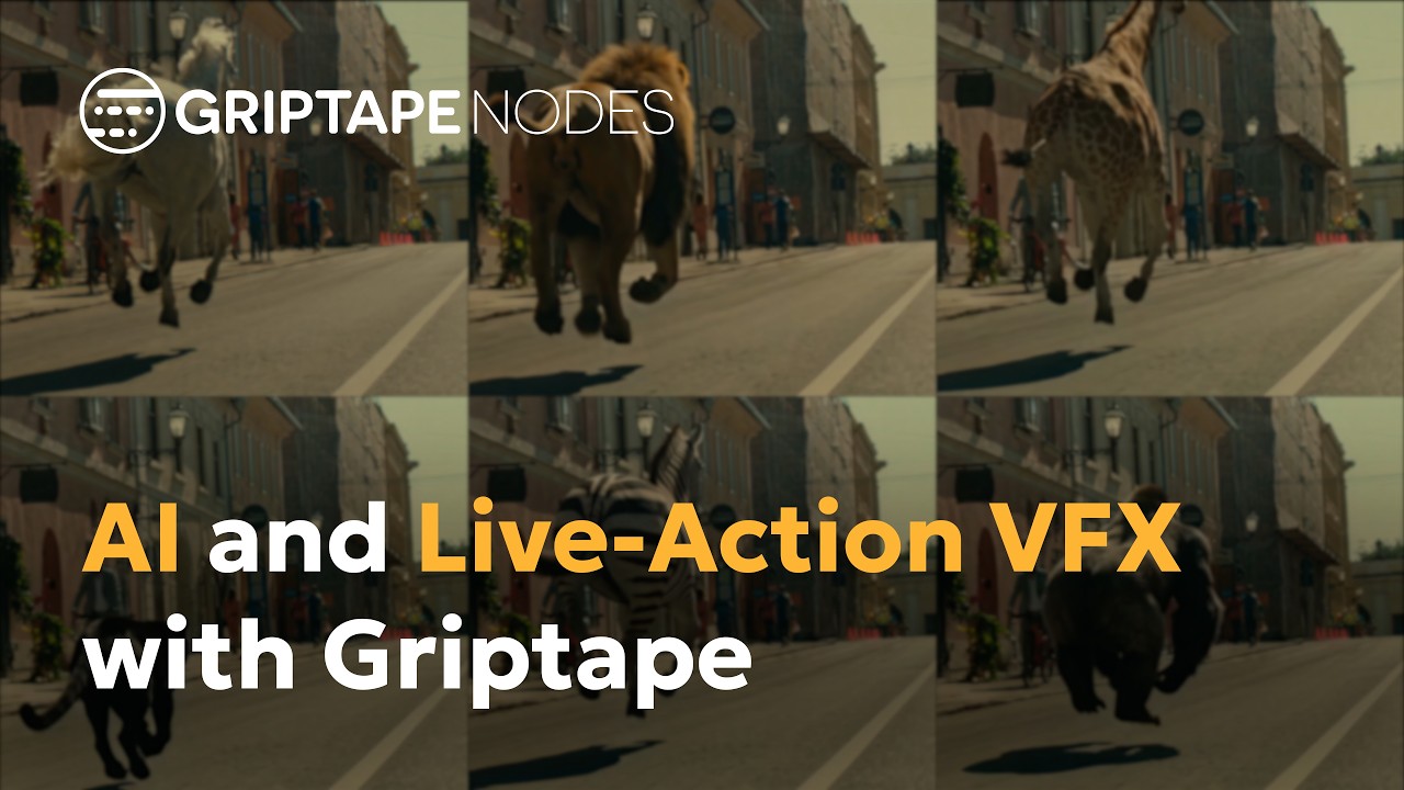 Experimenting with AI Workflows & Live-Action VFX | Griptape | Foundry ...