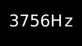 Speaker Sound Test 3756Hz