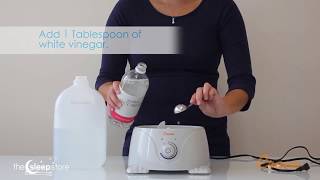 To keep your crane humidifier working well you need do a little bit of
cleaning every week. this quick video will show how easy that is get
done.