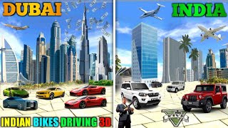 indian Bikes Driving 3D 🥰Dubai🏙 and India🌇 Full Funny😜 Story Video☺ #dubaivsiandia