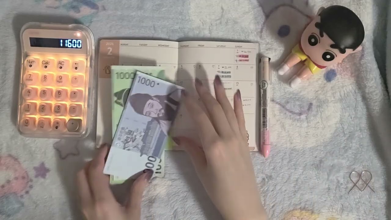 #6.현금생활) 26년 2월 4주차 + 5주차 정산