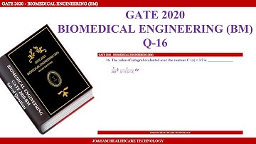 GATE2020 Biomedical Engineering Solved Question - Q16 (Tamil)
