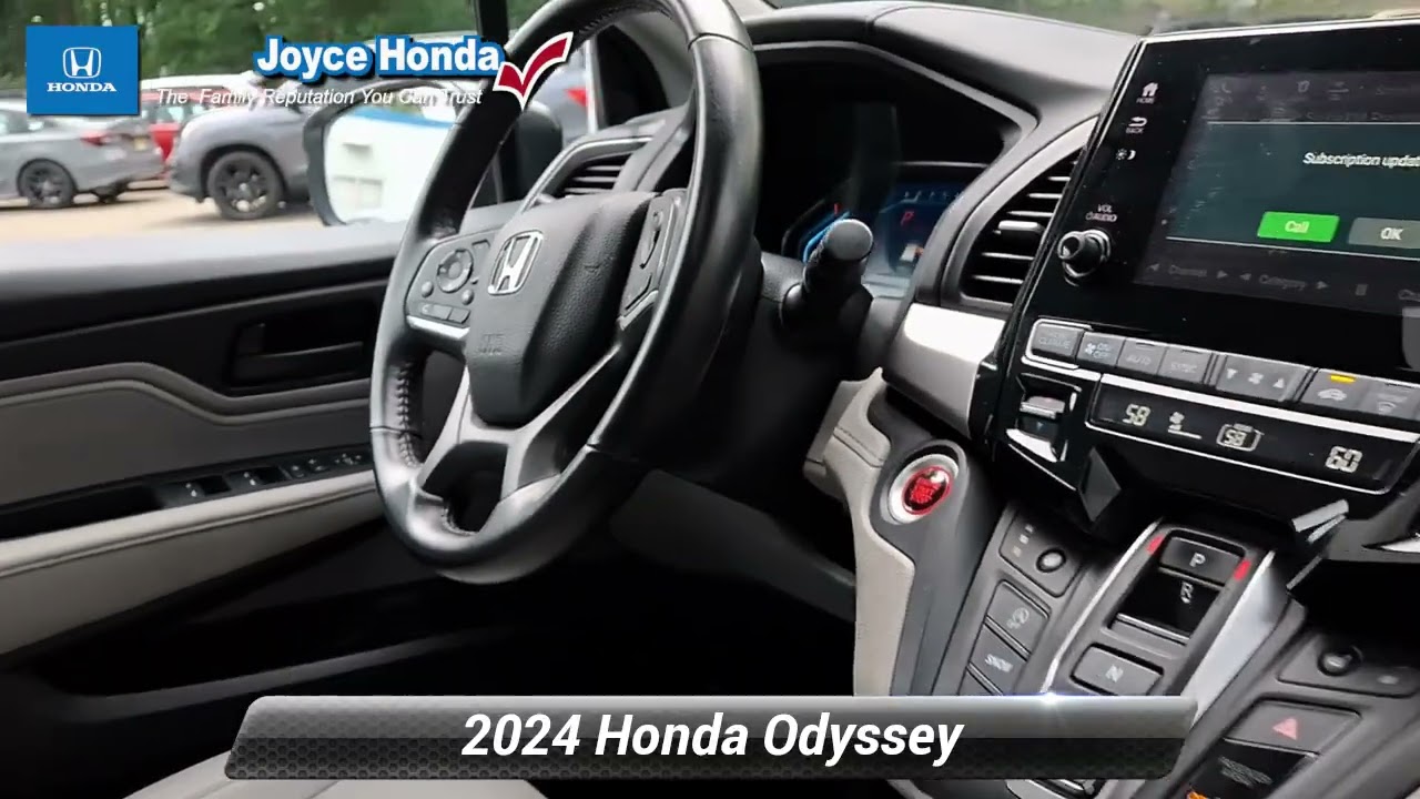 Certified 2024 Honda Odyssey EX-L, Denville, NJ PC10743B - YouTube