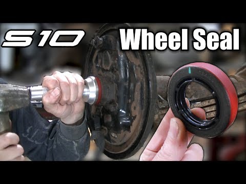 S10 Sonoma Blazer "Rear Wheel Seal Replacement"