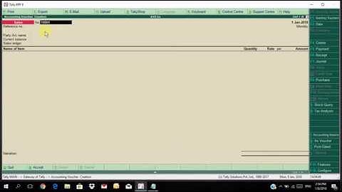 UAE VAT 2018 | Tally ERP 9 | How to set manual invoice number in tally erp9 | Tally manual invoice