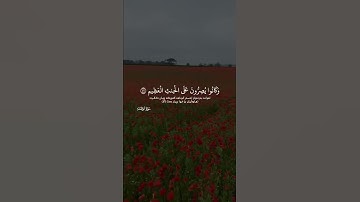 وأصحاب الشمال ما أصحاب الشمال سورة الواقعة اية(٤١) شيخ سعد الغامدي 🤍