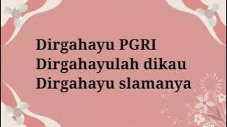 Hymne Dirgahayu PGRI