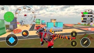 Battleship dragon 🦁 vs Enmy Dragon 🐉 Fighting #robotgame #dragan #games #gaming #gameplay