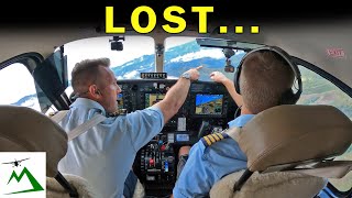 PROFESSIONAL Pilot Gets LOST in the Mountains